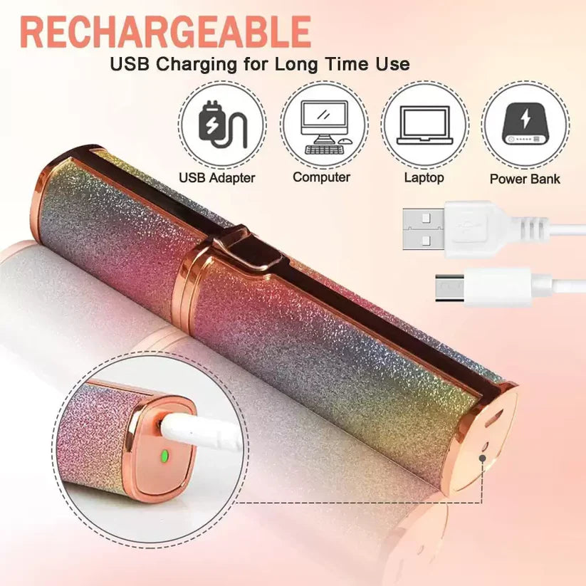 2 In 1 Rechargeable Eyebrow Trimmer