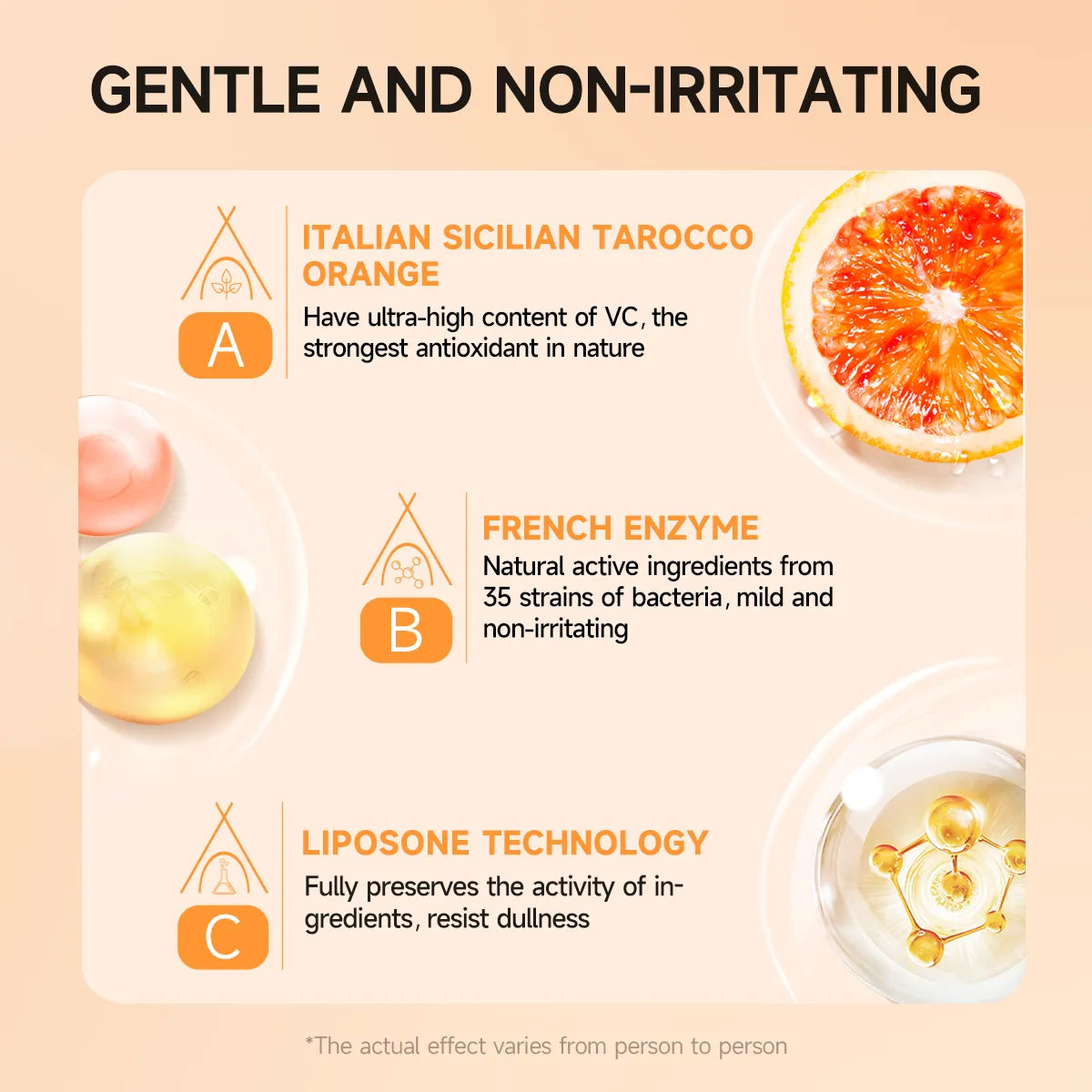 Orange Enzymes Exfoliating Gel