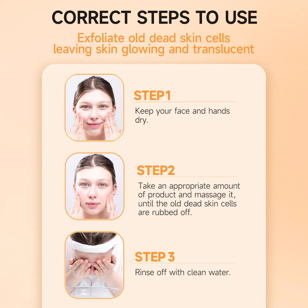 Orange Enzymes Exfoliating Gel